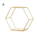 Wall Shelf Floating Shelves Wall Mounted Hexagon Storage Holder Storage Rack for Bedroom Living Room Office Organizer Decor
