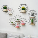 Wall Shelf Floating Shelves Wall Mounted Hexagon Storage Holder Storage Rack for Bedroom Living Room Office Organizer Decor