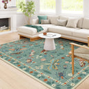 Rug for Living Room Carpet Large Size Bedroom Bedside Floor Mat Green Insect Carpets Tropical Rainforest Home Decoration Rugs