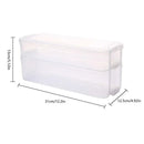 Kitchen Fridge Freezer Space Organizer Refrigerator Storage Rack Shelf Holder Drawer Multi-layer Food Storage Box
