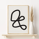 Abstract Bohemian Wall Art Poster Aesthetic Canvas Painting Posters and Prints Wall Art Picture For Living Room Decoration