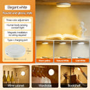 LED Motion Sensor Lights Wireless USB Rechargeable - Under Cabinet Lighting for Shelf Closet Counter