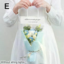 1Pcs Rose Sunflower Artificial Flowers Bouquet For Woman Girlfriend Gifts Valentine's Day Decoration Mother's Day Gifts Ornament