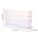 Kitchen Fridge Freezer Space Organizer Refrigerator Storage Rack Shelf Holder Drawer Multi-layer Food Storage Box