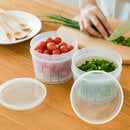 Refrigerator Storage Box Kitchen Food Vegetable Fruit Storage Box Drain Basket Storage Containers Fridge Organizer Storage Box