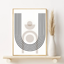 Abstract Bohemian Wall Art Poster Aesthetic Canvas Painting Posters and Prints Wall Art Picture For Living Room Decoration