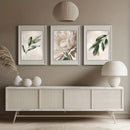 Modern Wall Art for Room - Minimalist Botanical Wall Art Floral Print Poster Green Wall Art Neutral Style Room Home Dorm Decor