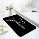 N-Nurburgring Floor Mat Living Room Rug For Bedroom Welcome Mat Outdoor Rug