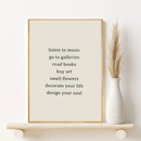 Abstract Bohemian Wall Art Poster Aesthetic Canvas Painting Posters and Prints Wall Art Picture For Living Room Decoration