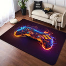 Room Large Gaming Rug 3D Game Carpet Controller Design  Crawling Play Anti-Slip Floor  Home Bedroom Decor Rugs