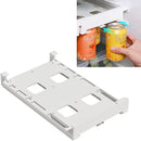Refrigerator Storage Box Organizer Can Space-saving Organizer Can Beverage Can Finishing Four Case Fridge Kitchen Storage