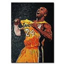 Famous Basketball Stars Wall Art Poster Abstract Graffiti Mural Modern Home Decor Canvas Painting Room Decorate Prints Pictures