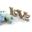 367A Wedding Table Centerpieces LOVE Words Memory Ornament Home Decorations Crafts Ornament Happy Home Sign