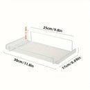 Stainless Steel Wall-Mounted Router Shelf No Drill WiFi Storage Organizer Home Bathroom Kitchen Shelf
