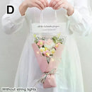 1Pcs Rose Sunflower Artificial Flowers Bouquet For Woman Girlfriend Gifts Valentine's Day Decoration Mother's Day Gifts Ornament