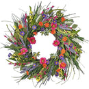 Spring Flower Garland Wreath: -Elegant Home Decor For A Fresh Look For Festival,home Decoration Outdoor Decoration