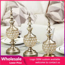 Europe Luxury Crystal Table Centrepiece Decorations Wedding Centerpieces For Wedding Table