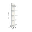 5 Layer Wall Shelf, Vertical Column Storage, Floating Decorative Rack, High Tower Design, Bedroom Living Room Practical Holder