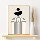 Abstract Bohemian Wall Art Poster Aesthetic Canvas Painting Posters and Prints Wall Art Picture For Living Room Decoration