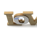 367A Wedding Table Centerpieces LOVE Words Memory Ornament Home Decorations Crafts Ornament Happy Home Sign