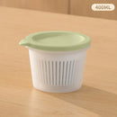 Refrigerator Storage Box Kitchen Food Vegetable Fruit Storage Box Drain Basket Storage Containers Fridge Organizer Storage Box