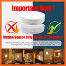 Motion Sensor Light USB Rechargeable Night Light LED Lamp for Kitchen Bedroom Stairs Hallway Cabinet Closet Wardrobe Nightlight