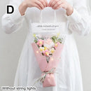 1Pcs Rose Sunflower Artificial Flowers Bouquet For Woman Girlfriend Gifts Valentine's Day Decoration Mother's Day Gifts Ornament