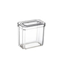New Refrigerator Organizer Bin Stackable Fridge Food Storage Box With Handle Clear Plastic Pantry Food Freezer Organizer Tool