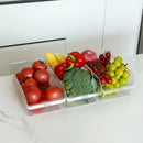 Fridge Storage Bins Soda Can Dispenser Beverage Bottle Rack Refrigerator Pantry Organizer Kitchen Food Storage Container Holder