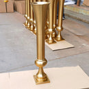 100cm)4pcs to 15pcs)Gold metal Table Centerpieces  Flower Rack Stage Party Hall Floral Stand Flower Holder Stand Wedding