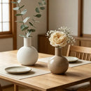 Decorative Ceramic Vases for Centerpieces,Unique Flower Vases Rustics Farmhouse Vases for Home/Kitchen/Office Decors 87HA