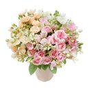 Beautiful Silk Roses Hydrangea Artificial Flowers for Home Room Garden Decoration Christmas Garland Scrapbooking Wedding Bouquet