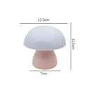 Mushroom Led Table Lamp Charging Touch Desk Coffee Bar, Hotel Bedroom Decoration, Nordic Creative Atmosphere, Small Night Light