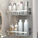 Bathroom Storage Rack No Drill Shelves Wall Mount Corner Shelf Shower Holder For WC Shampoo Organizer Bathroom Accessories