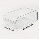 Fridge Storage Bins Soda Can Dispenser Beverage Bottle Rack Refrigerator Pantry Organizer Kitchen Food Storage Container Holder