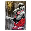 Famous Basketball Stars Wall Art Poster Abstract Graffiti Mural Modern Home Decor Canvas Painting Room Decorate Prints Pictures