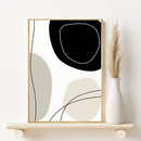 Abstract Bohemian Wall Art Poster Aesthetic Canvas Painting Posters and Prints Wall Art Picture For Living Room Decoration