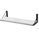 Modern Wall Mounted Floating Shelves Sturdy Versatile Wall Shelf Save Space Storage Rack for Bathroom Kitchen