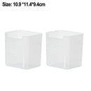 Refrigerator Food Storage Box Fruit Vegetable Fresh-keeping Box Refrigerator Side Door Container Drawers Rack Kitchen Supplies