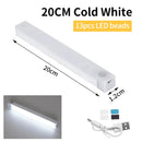 USB Rechargeabl LED Night Light PIR Motion Sensor Under Cabinet Lamp For Bedroom Wardrobe Hallway Staircase Bar Lighting