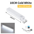 USB Rechargeabl LED Night Light PIR Motion Sensor Under Cabinet Lamp For Bedroom Wardrobe Hallway Staircase Bar Lighting