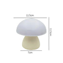 Mushroom Led Table Lamp Charging Touch Desk Coffee Bar, Hotel Bedroom Decoration, Nordic Creative Atmosphere, Small Night Light