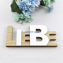 367A Wedding Table Centerpieces LOVE Words Memory Ornament Home Decorations Crafts Ornament Happy Home Sign