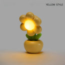 LED Floral Mini Night Light For Bedroom Desk Mini Deco Table Lamp Children's Room Gift Creative Decoration Night Lamps