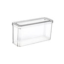 New Refrigerator Organizer Bin Stackable Fridge Food Storage Box With Handle Clear Plastic Pantry Food Freezer Organizer Tool