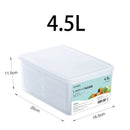 Refrigerator Storage Box Fridge Organizer Fresh Vegetable Fruit Boxes Drain Basket Storage Containers Pantry Kitchen Organizer